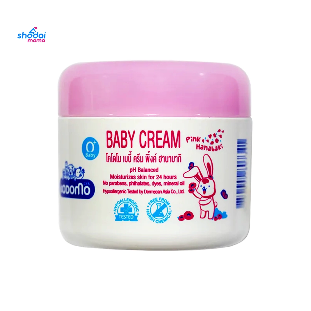 Kodomo Baby Cream Pink Hanabaki 100gm